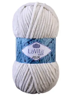 Lavita Velur 1040 Fil dişi El Örgü İpi 100 Gr. - 1