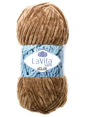 Lavita Velur 7120 Orta D.Tüyü El Örgü İpi 100 Gr. - 1