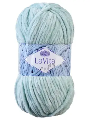 Lavita Velur 8206 Mint El Örgü İpi 100 Gr. - 1