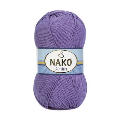 Nako Denim 10049 Mor Cotton El Örgü İpi 100 Gr. - 1