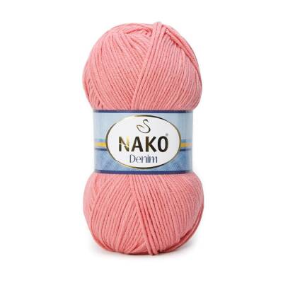 Nako Denim 11452 Açık Koral Cotton El Örgü İpi 100 Gr. - 1