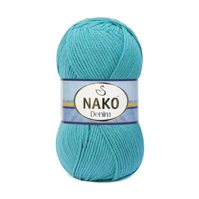 Nako Denim 11579 Azur Cotton El Örgü İpi 100 Gr. - 1