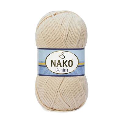 Nako Denim 11585 Buğday Cotton El Örgü İpi 100 Gr. - 1