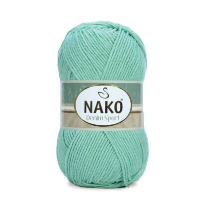 Nako Denim Sport 10600 Azur Cotton El Örgü İpi 100 Gr. - 1