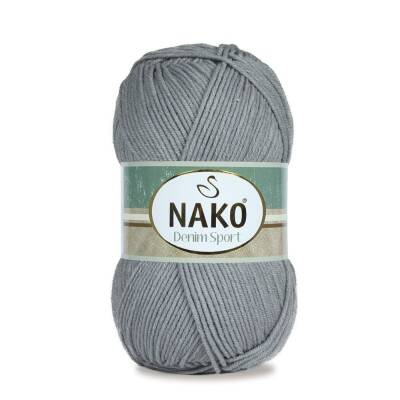 Nako Denim Sport 1461 Gri Cotton El Örgü İpi 100 Gr. - 1