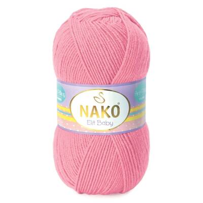 Nako Elit Baby 6837 Pembe Anti-Pilling El Örgü İpi 100 Gr. - 1