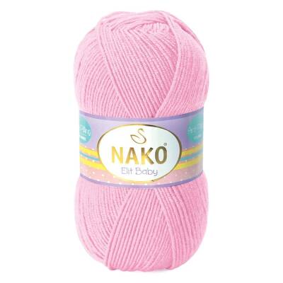 Nako Elit Baby 6936 Pembe Anti-Pilling El Örgü İpi 100 Gr. - 1