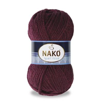 Nako Sport Wool 3718 Koyu Güvez El Örgü İpi 100 Gr. - 1