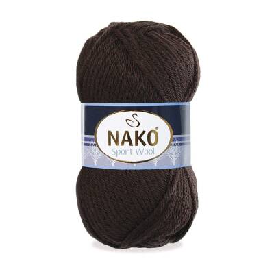 Nako Sport Wool 4987 Bitter Çikolata El Örgü İpi 100 Gr. - 1