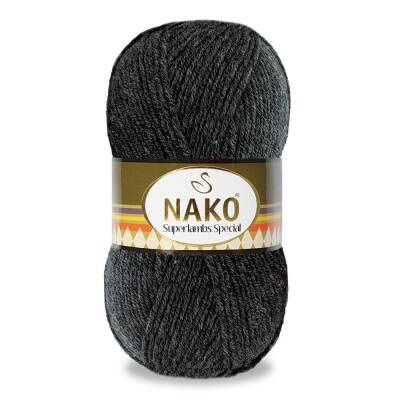 Nako Superlambs Special 1441 Antrasit El Örgü İpi 100 Gr. - 1