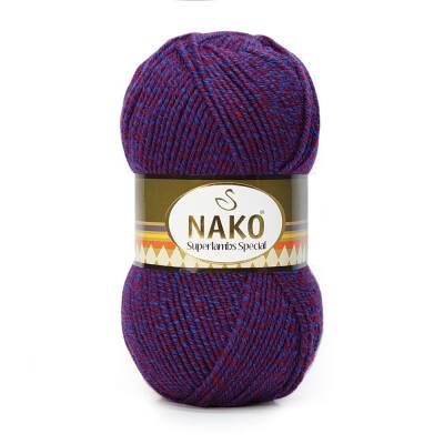 Nako Superlambs Special 21364 Saks Kırmızı El Örgü İpi 100 Gr. - 1