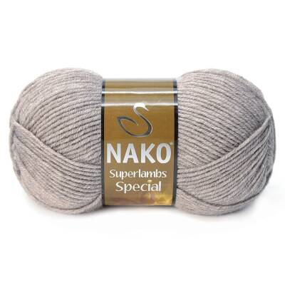 Nako Superlambs Special 23131 Sütlü-Kahve El Örgü İpi 100 Gr. - 1