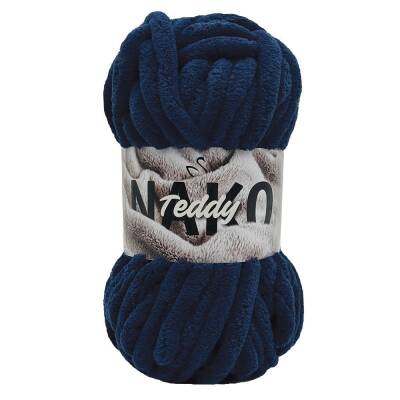 Nako Teddy 13954 Lacivert El Örgü İpi 200 Gr. - 1