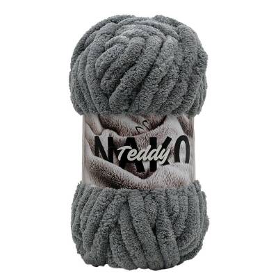 Nako Teddy 13956 Gri El Örgü İpi 200 Gr. - 1