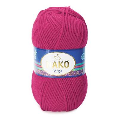 Nako Vega 10607 Fuşya El Örgü İpi 100 Gr. - 1
